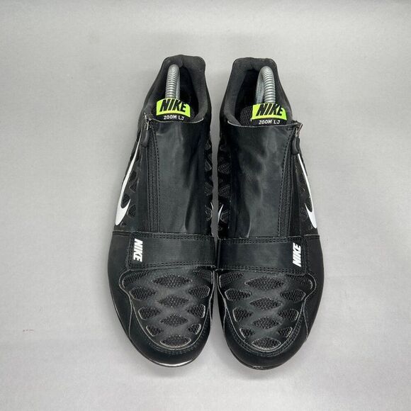 Nike Zoom Long Jump 4 Shoes Mens Size 9.5 Black Track & Field Performance Spikes - Picture 3 of 13